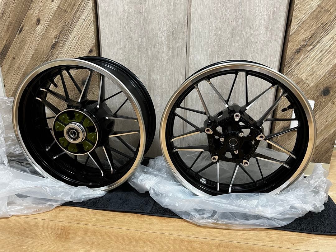 Z900RS イエローボール 純正ホイール 前後セット