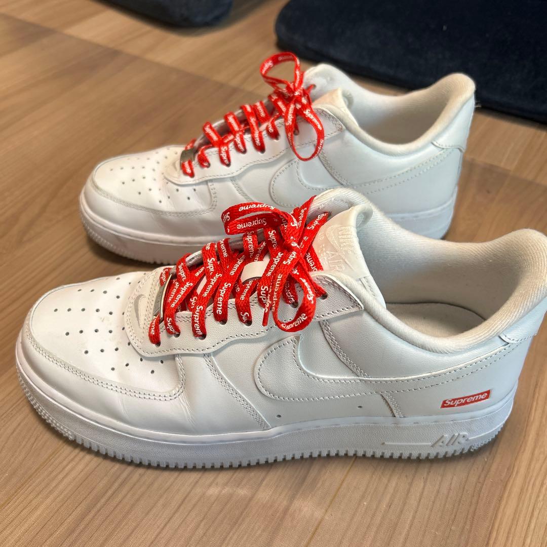 本物supreme×ナイキエアホース