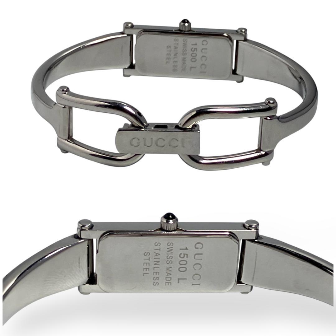 【新品電池/稼働】グッチ バングルウォッチ 腕時計 レディース クォーツ