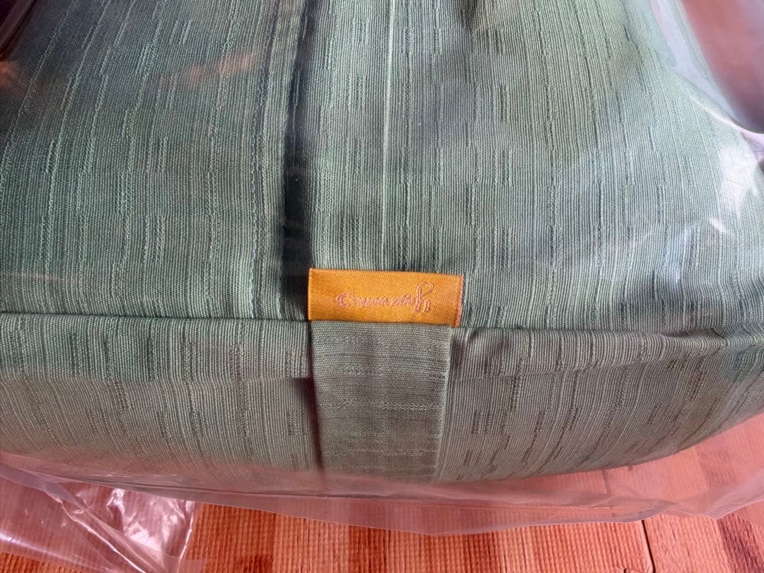 【送料込】新品ヨガワークス　ボルスターティーグリーン