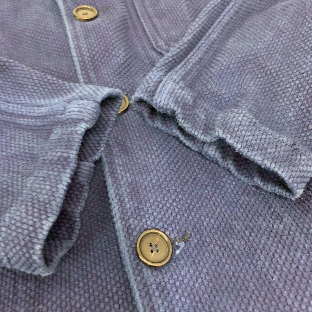 MOLTEMANI セットアップ　刺し子　インディゴ