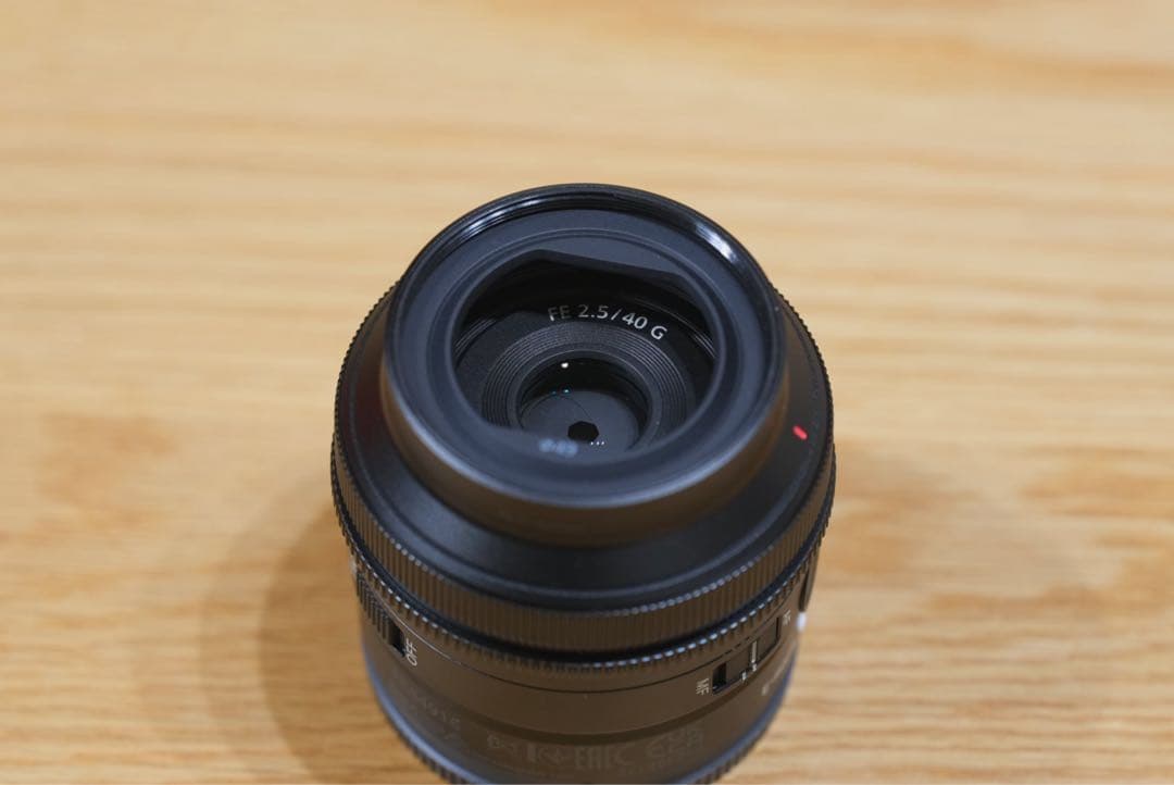 Sony FE 40mm F2.5 G Eマウントレンズ