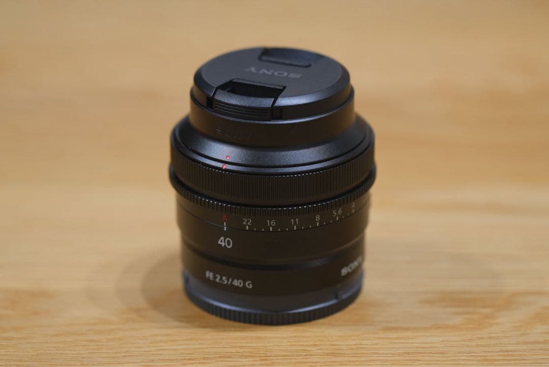 Sony FE 40mm F2.5 G Eマウントレンズ