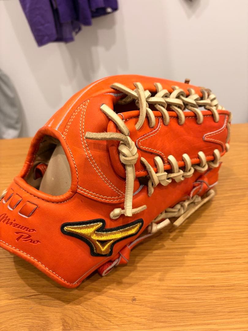 ゴマちゃん　ミズノプロ　硬式用　外野　グローブ　 5DNA