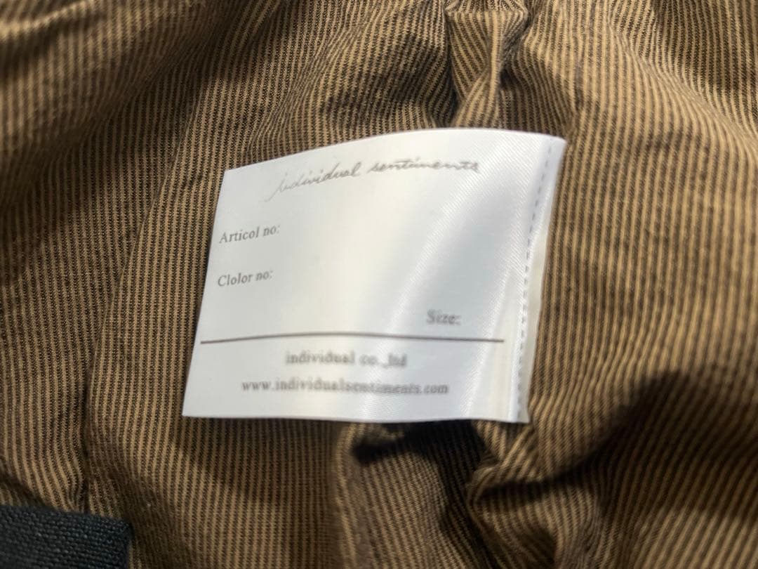 パンツ ブラック individual sentiments