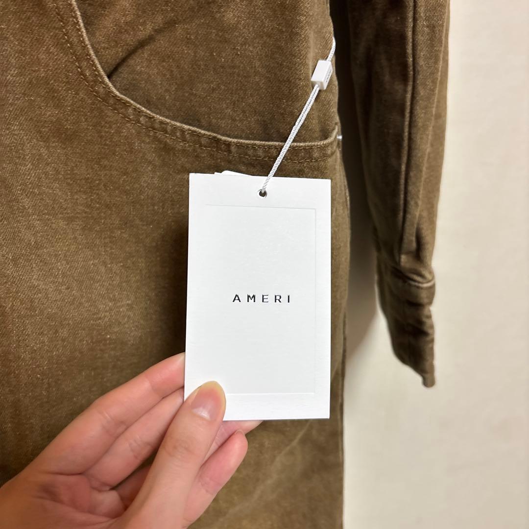 最終価格　新品AMERI ADORABLE BACK RIBBON DENIM