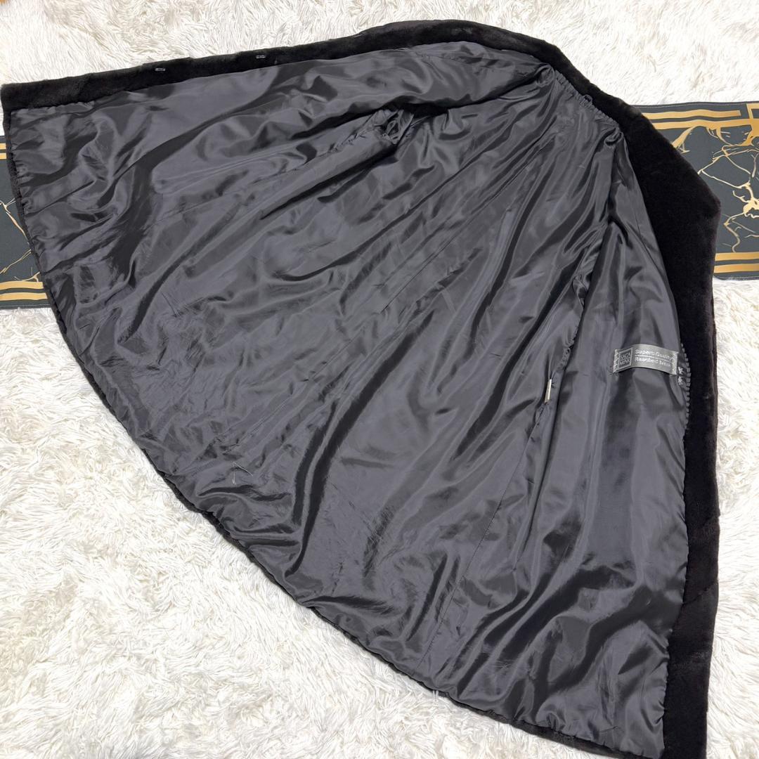 総丈91cm SAGAMINK ロングミンクコート サガミンク リアルファー