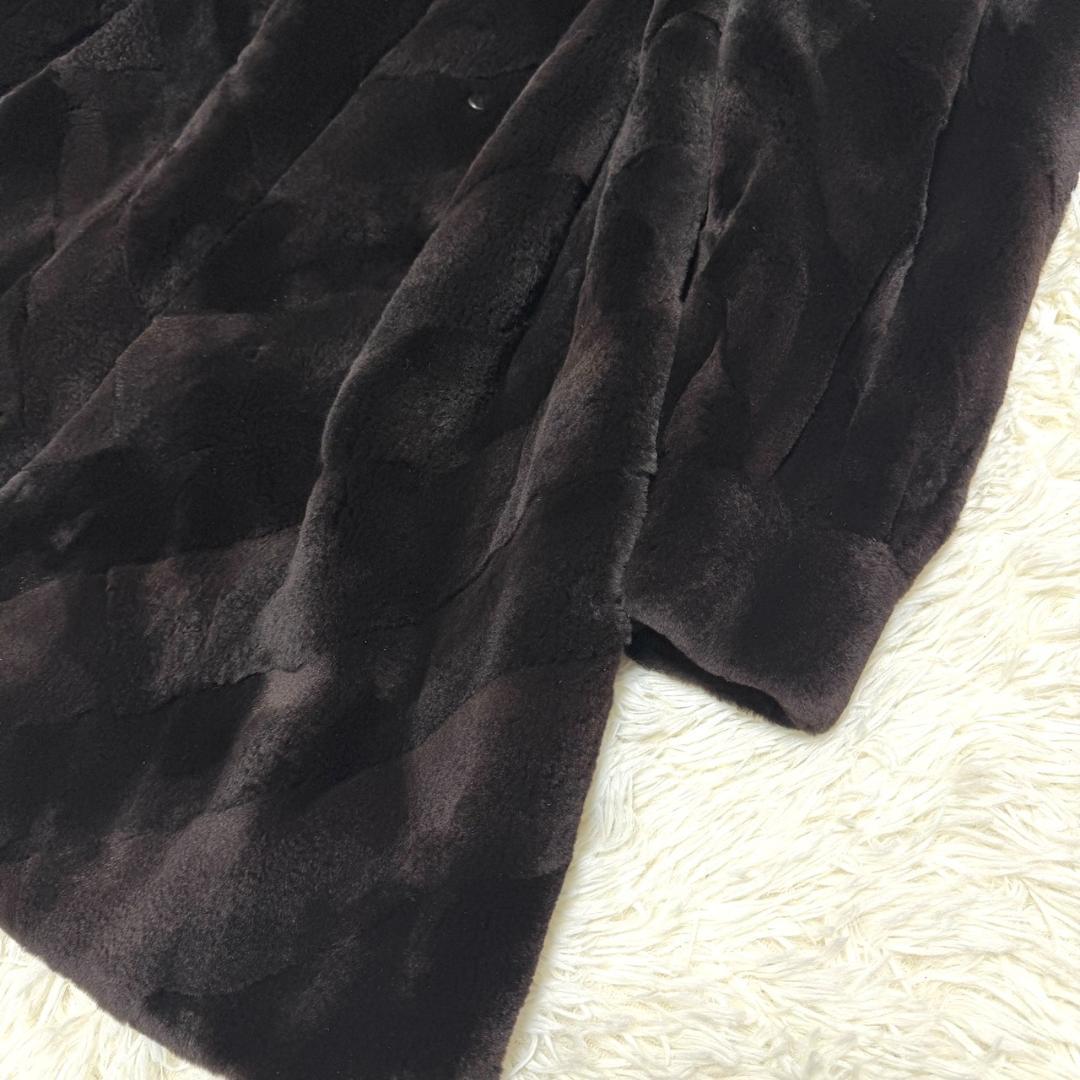 総丈91cm SAGAMINK ロングミンクコート サガミンク リアルファー