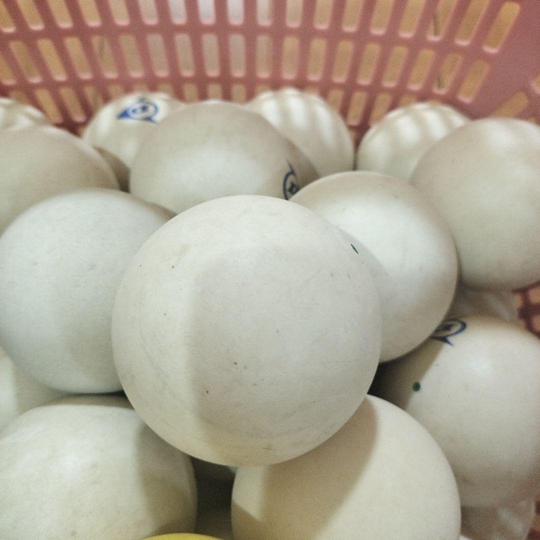 ソフトテニスボール　青ダンロップ　100球 中古