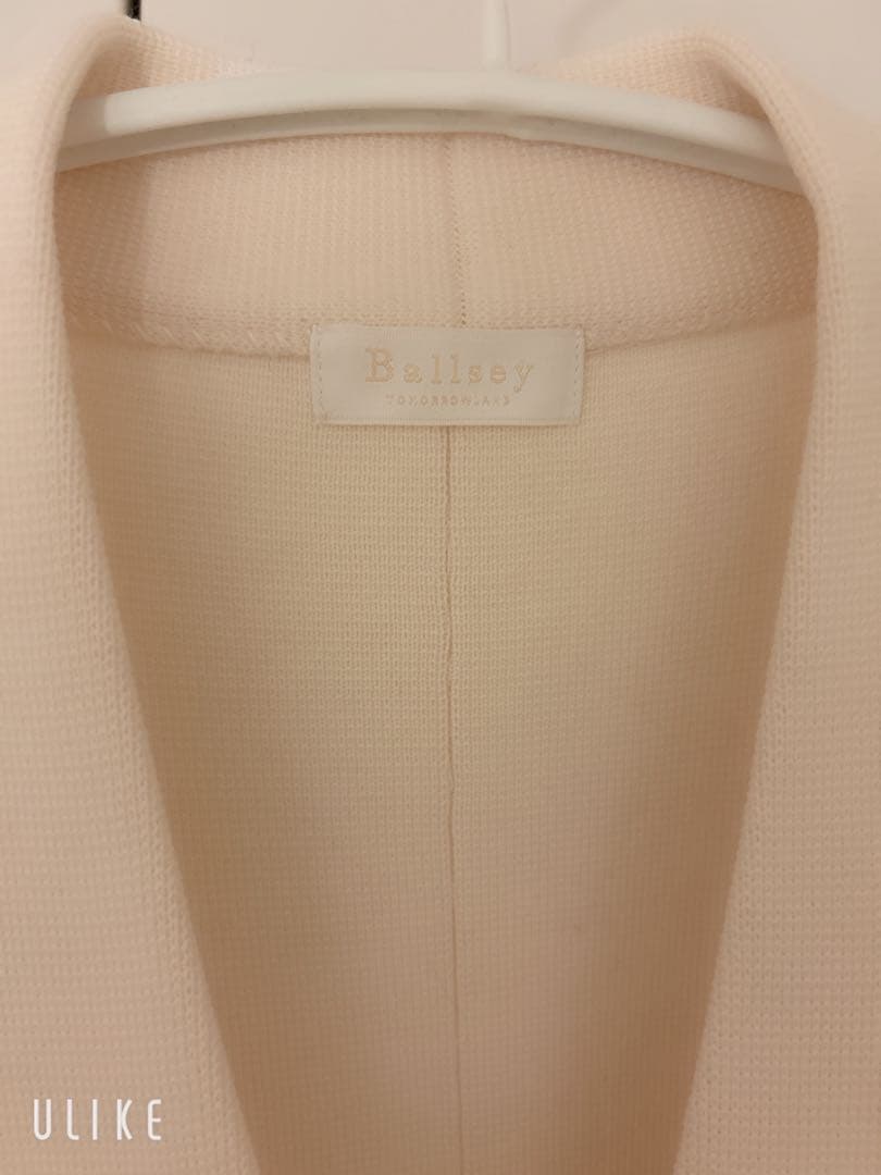 トゥモローランド ウールポリエステルミラノリブ ショートスリーブカーディガン