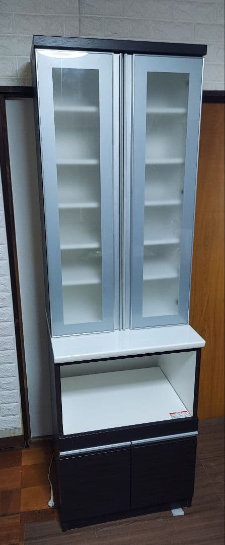 ニトリ　食器棚　上段　美品　商品説明をお読み下さい　直接引取可