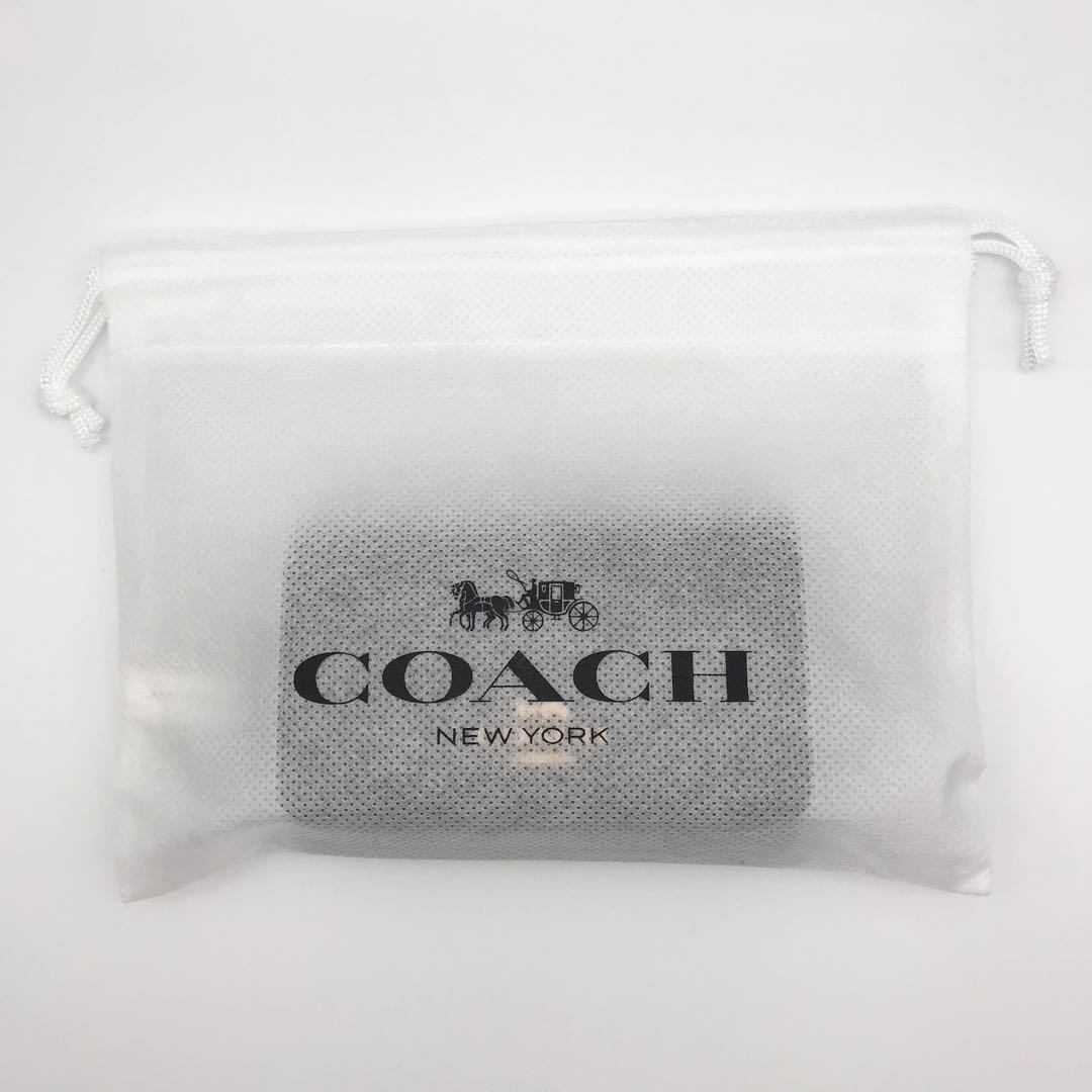 COACH ★大人気★ ファイブリング キーケース シグネチャー ブラウン 新品