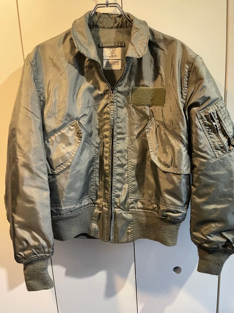米軍実物　80s　CWU-36P　フライトジャケット　mサイズ