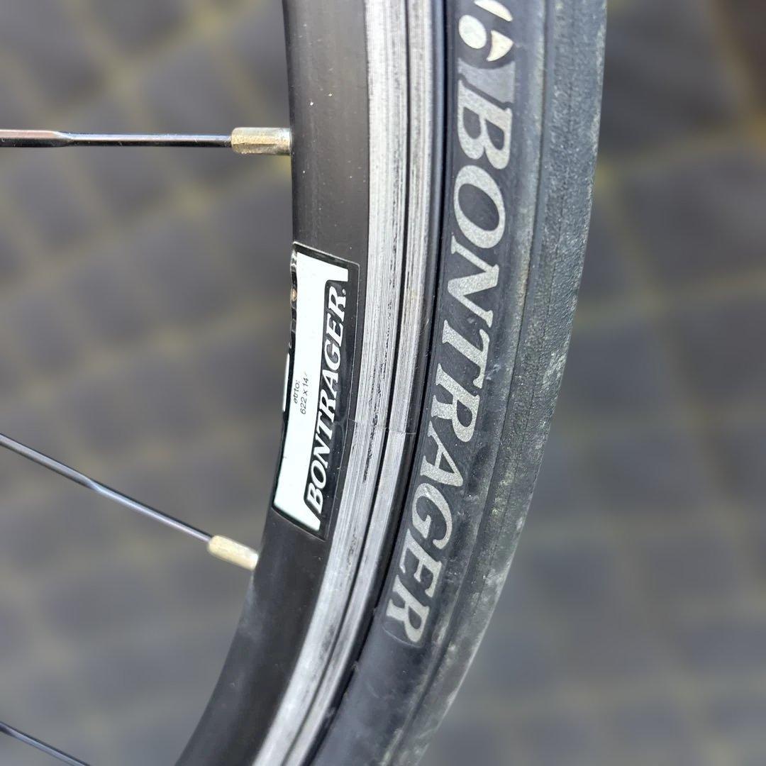 ボントレガー　700C 完組アルミホイール シマノ10速スプロケット付き