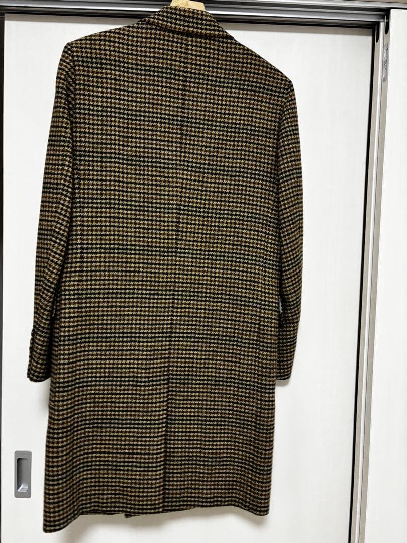 ポールスミス　美品 チェック柄 ロングコート