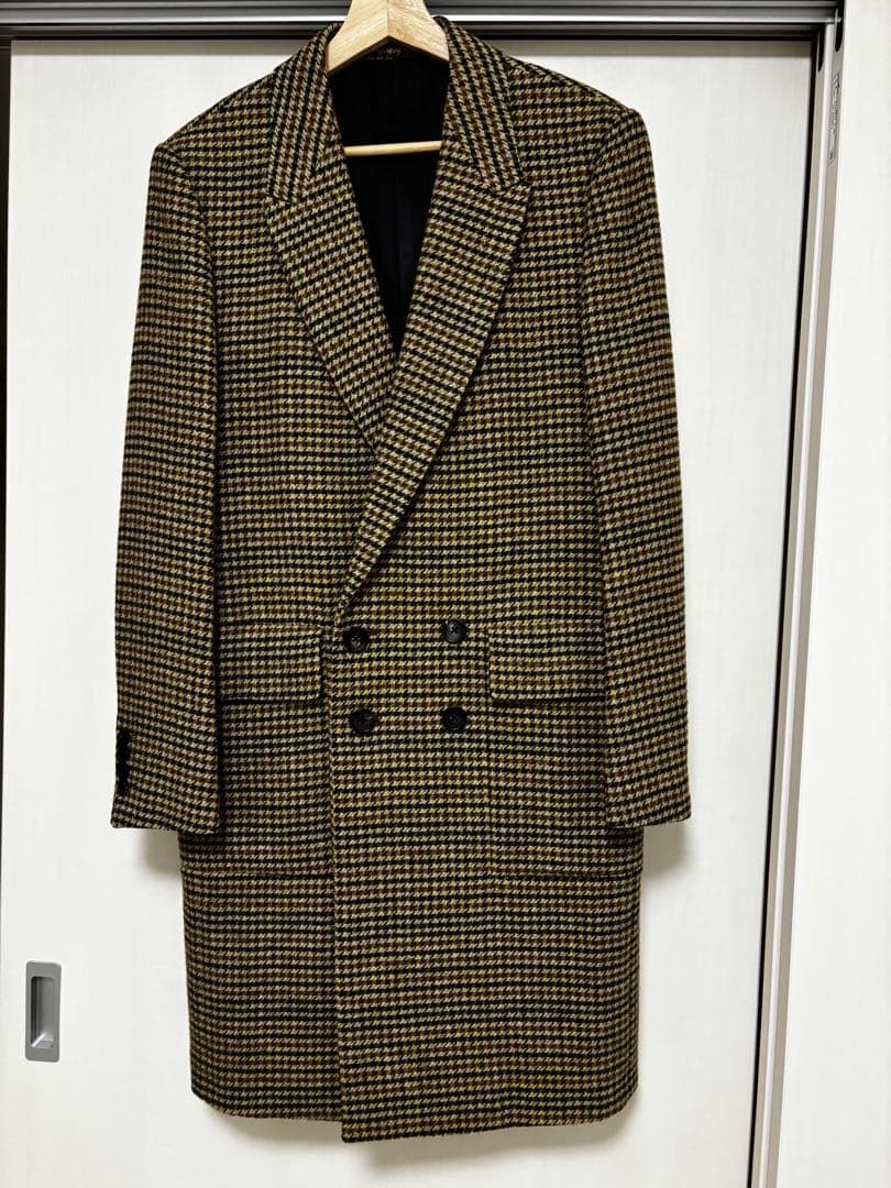 ポールスミス　美品 チェック柄 ロングコート
