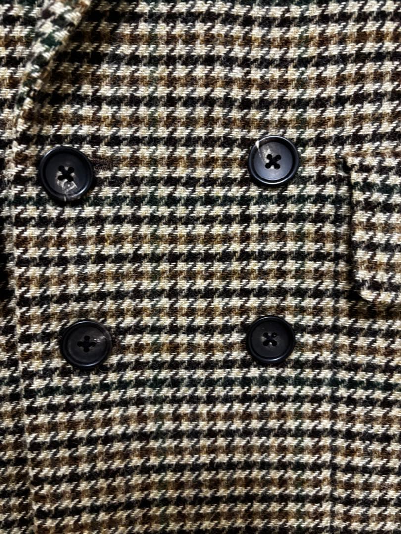 ポールスミス　美品 チェック柄 ロングコート