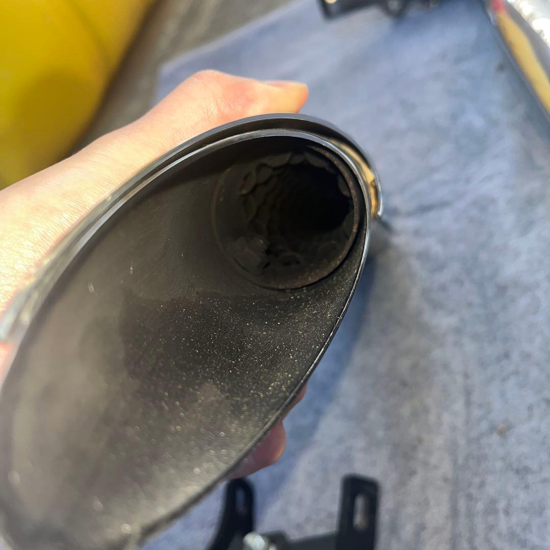 バッサーニ Radial Sweepers マフラー クローム/ブレイクアウト