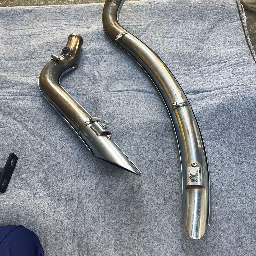 バッサーニ Radial Sweepers マフラー クローム/ブレイクアウト