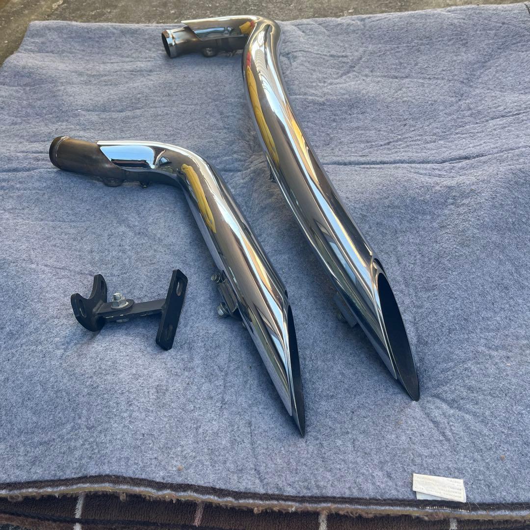 バッサーニ Radial Sweepers マフラー クローム/ブレイクアウト