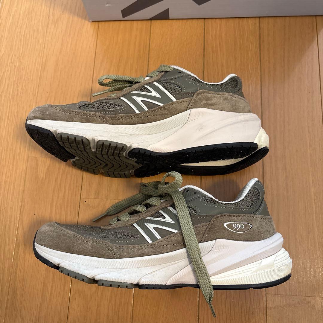 ⭐️タイムセール⭐️New Balance 990 カーキmade in USA