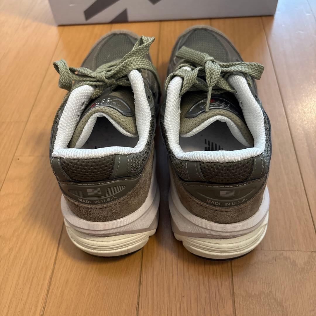 ⭐️タイムセール⭐️New Balance 990 カーキmade in USA