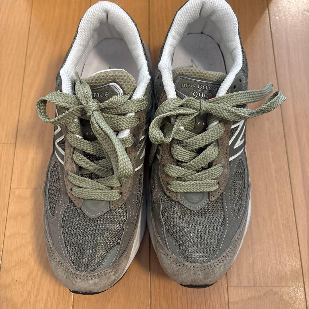 ⭐️タイムセール⭐️New Balance 990 カーキmade in USA