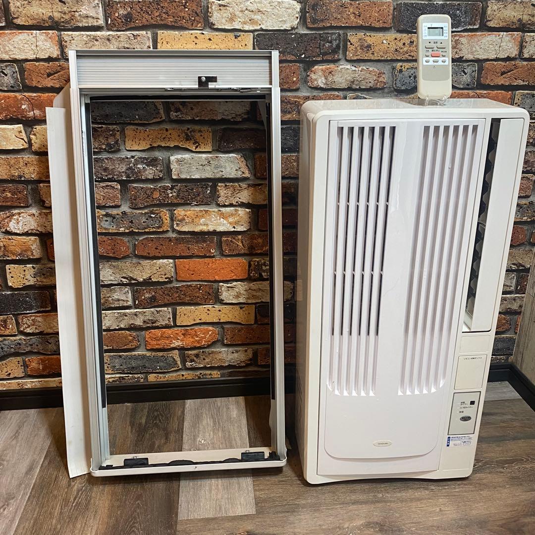 コイズミKOIZUMI窓用エアコン KAW-1984/W 2019年製4〜7畳用