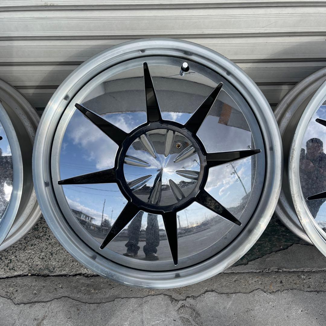 レイズ ダムド ターゲット 17インチ アルミホイール 17x7.0J -42