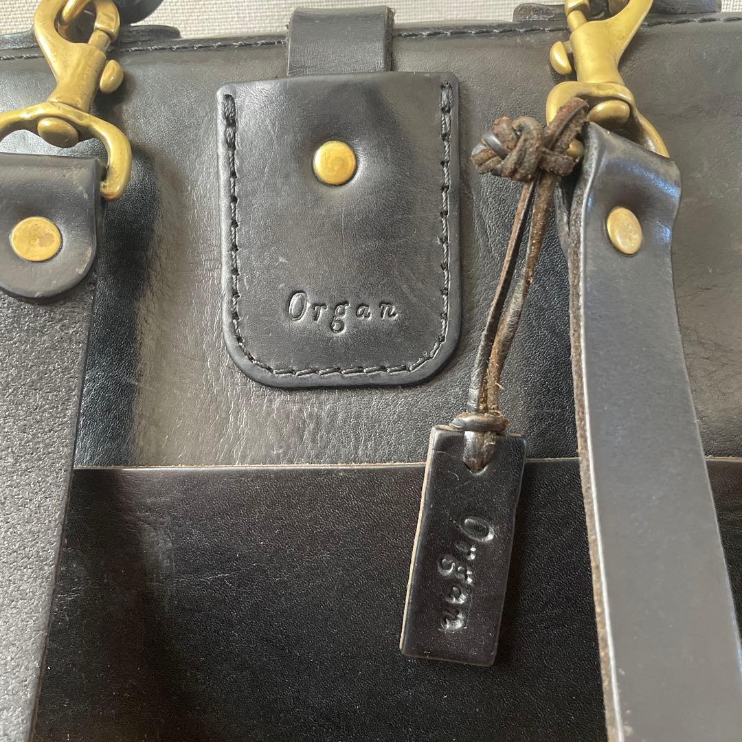 ※定価52000円 Organ 口枠リュックサック（ブラック）