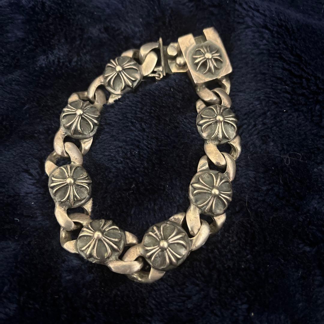 フラワーモチーフ シルバー ブレスレット