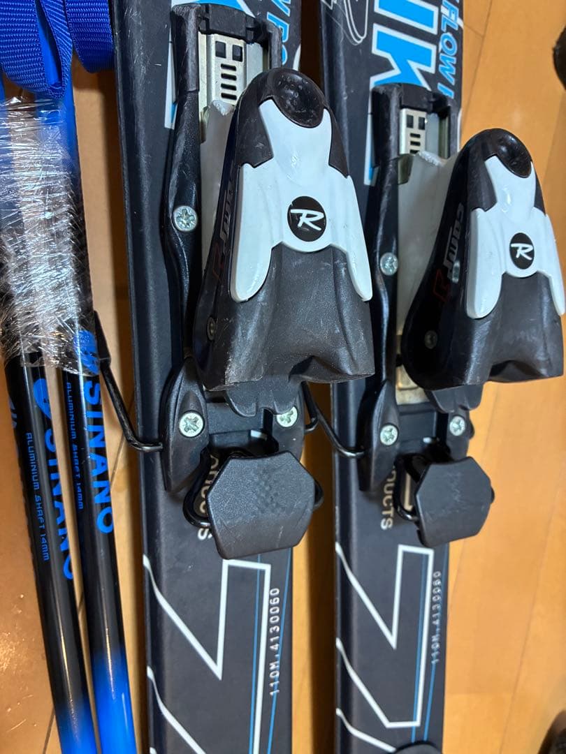 美品110センチNISHIZAWA 100〜125 cm用子供スキーセット