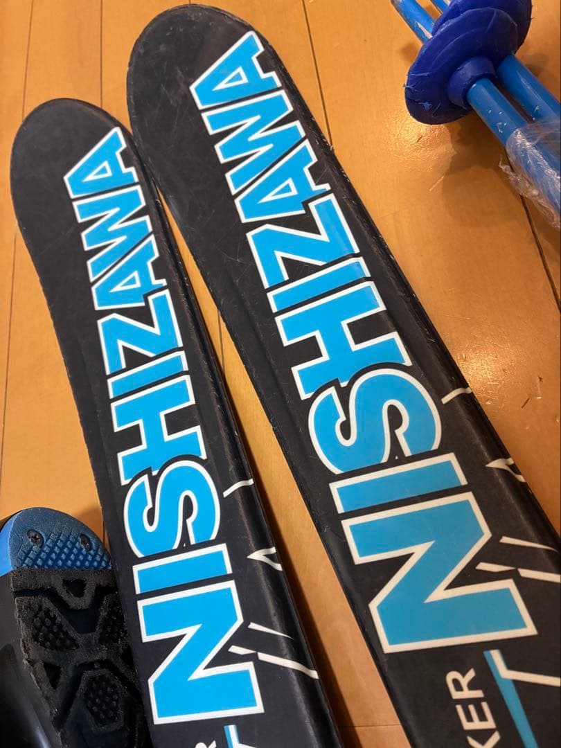 美品110センチNISHIZAWA 100〜125 cm用子供スキーセット