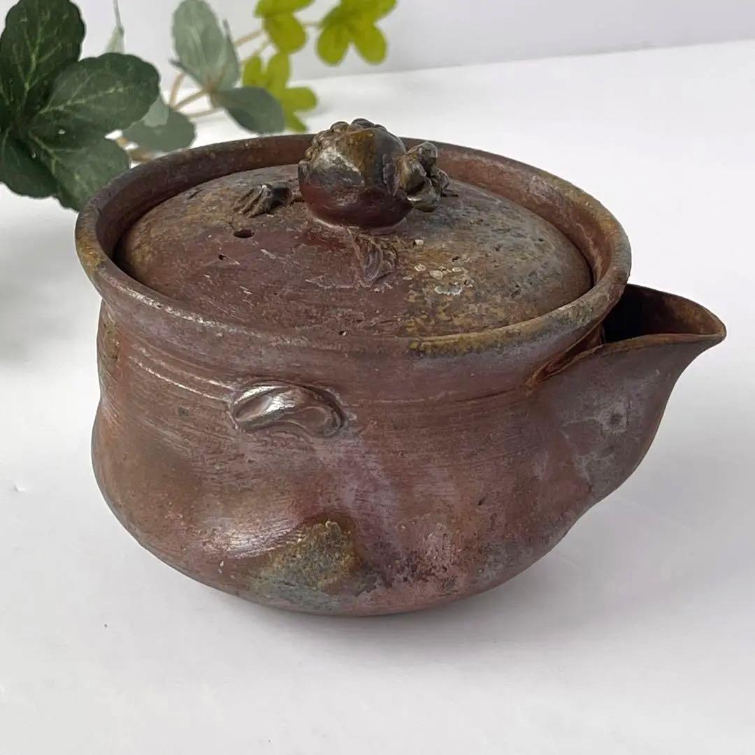 【レア】備前焼　宝瓶✨香山窯　ヴィンテージ品❣️