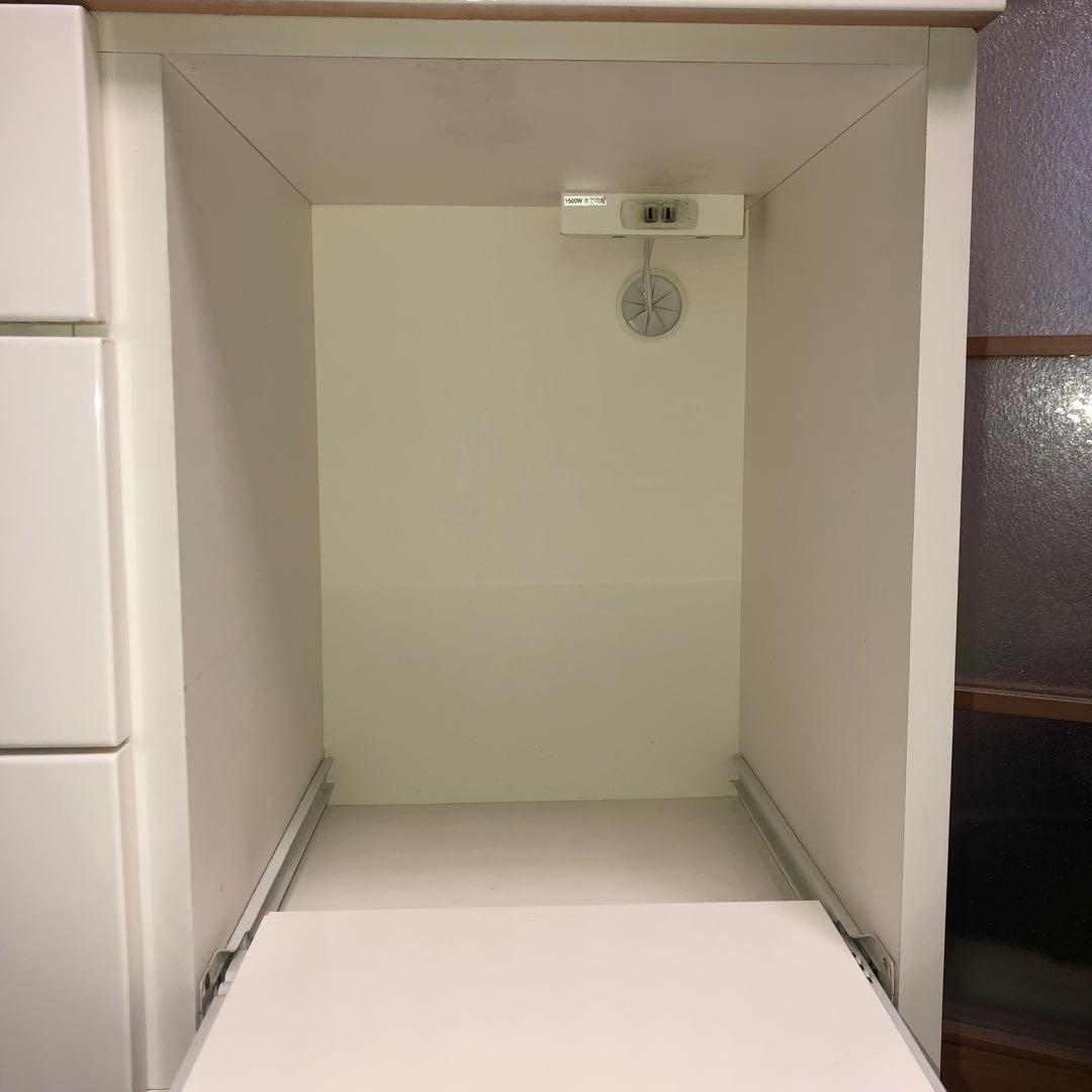 ニトリ キッチンボード 食器棚 レンジボード 幅75✕奥行42✕高さ210cm