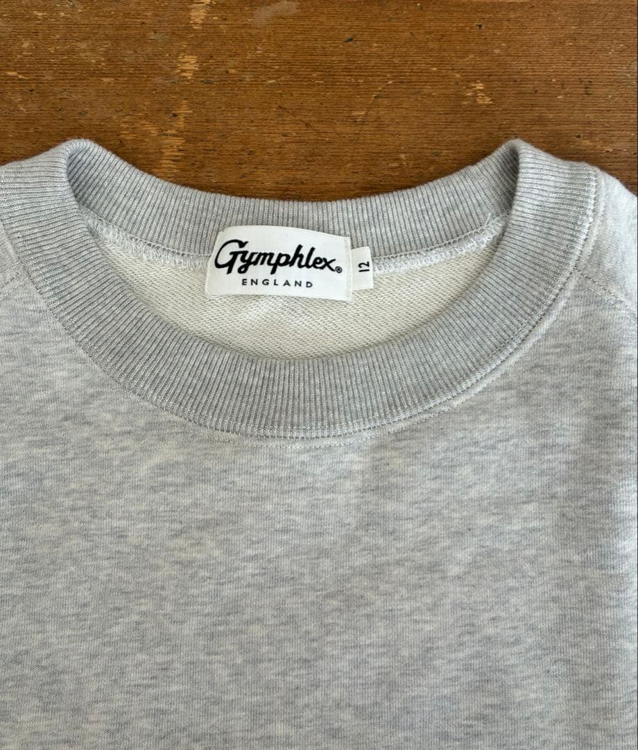 ジムフレックス　 トレーナー グレー　Gymphlex12