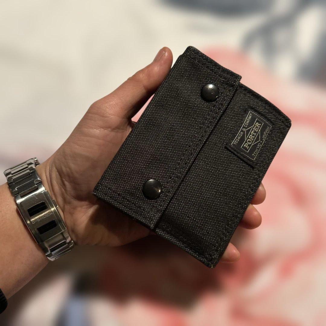 小物 Smoky Men's Nylon Horizontal Wallet