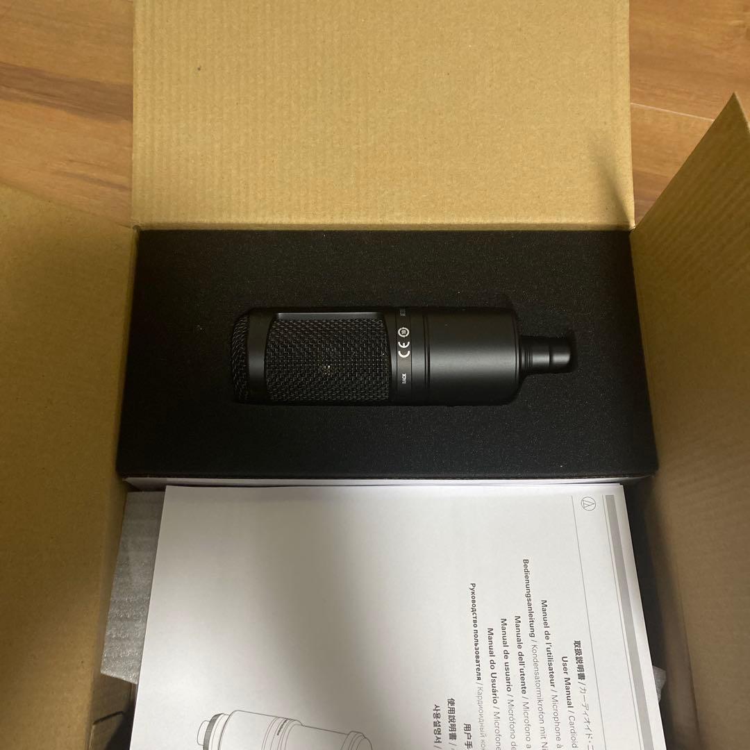 audio-technicaAT2020 コンデンサーマイク オーディオテクニカ