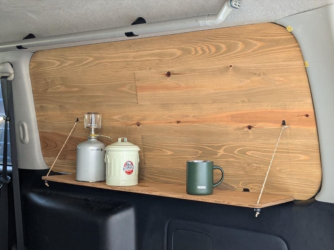 ハイエース　スーパーGL等 ウインドウパネル　両側　バンライフ　アウトドア　車泊