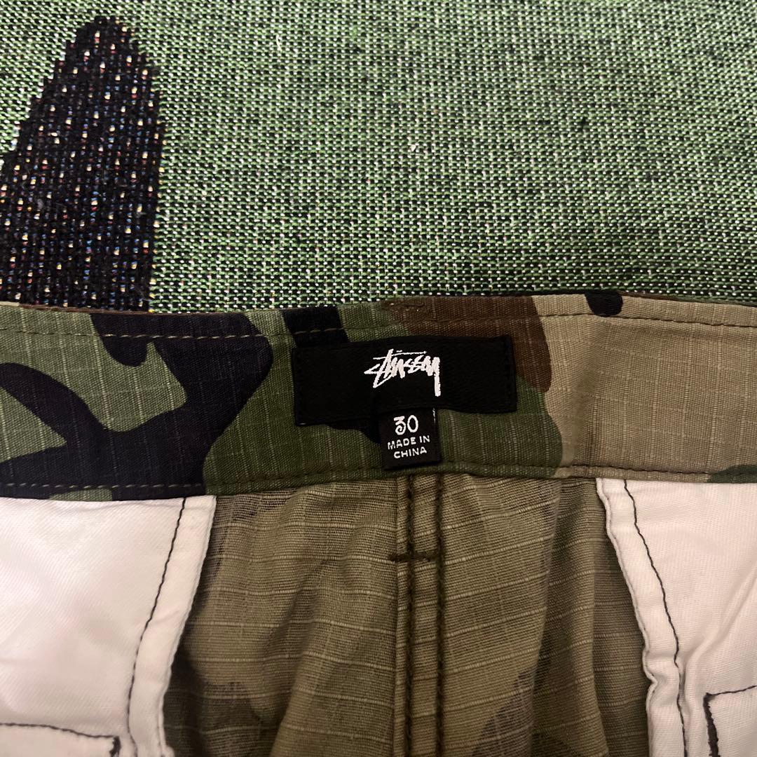 25ss stussy cargo pants 迷彩　カモ柄　ワイド　バギー