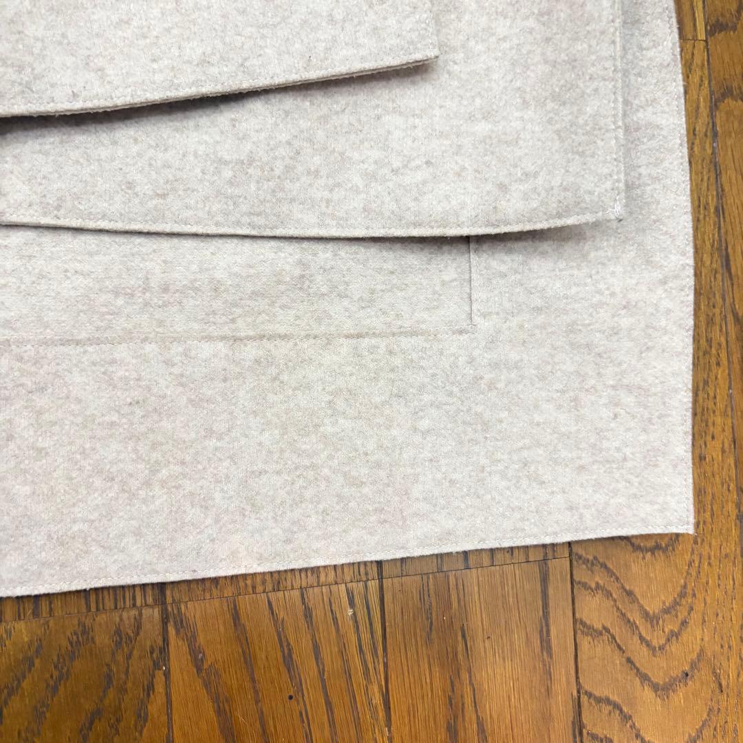 ✨極美品✨定価7.5万 コグザビックスモーク イエナ　スクエアコート　ベージュ