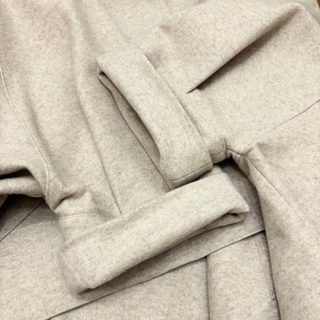 ✨極美品✨定価7.5万 コグザビックスモーク イエナ　スクエアコート　ベージュ