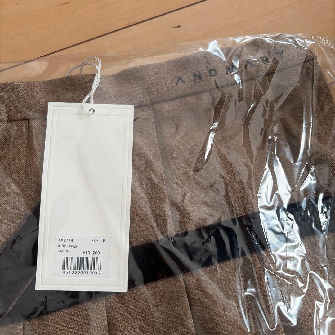 スカート andmary Valentine ribbon mini skirtM