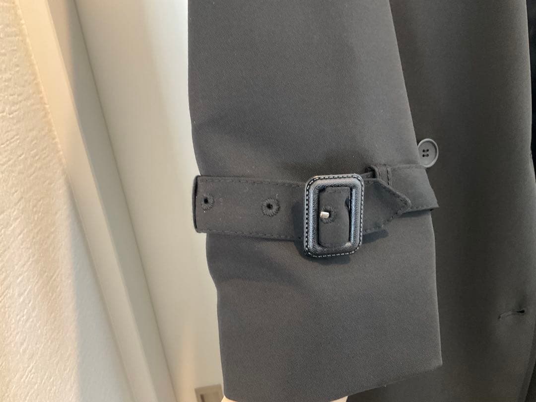 OverE ブラックトレンチコート　サイズ90