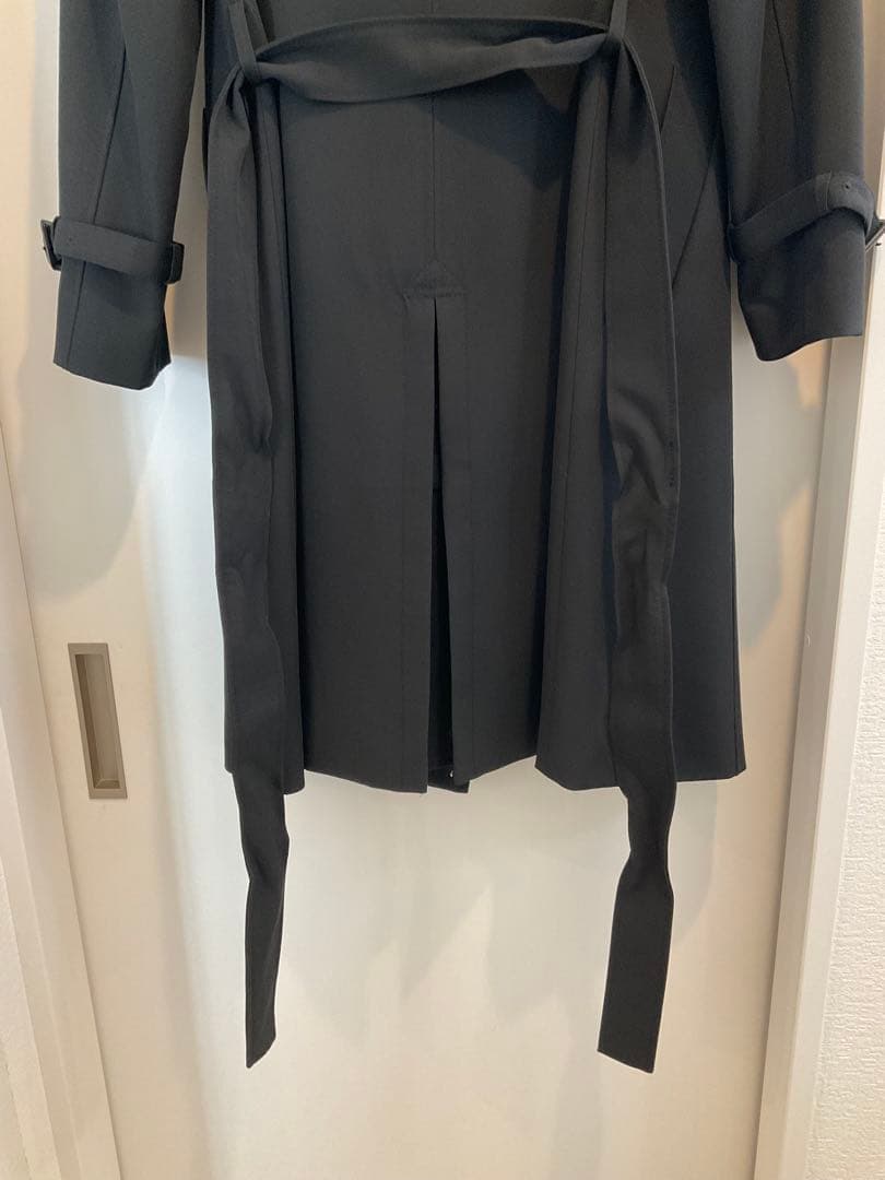 OverE ブラックトレンチコート　サイズ90