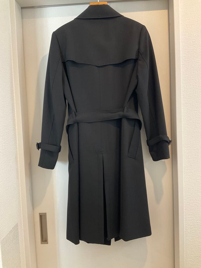 OverE ブラックトレンチコート　サイズ90