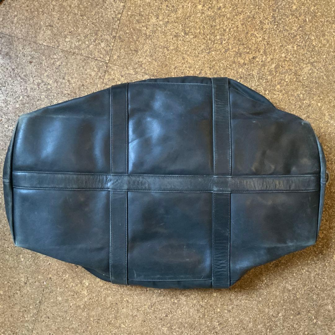 期間限定お値下げ中　COACH ボストンバック　ブラック　本革×ナイロン