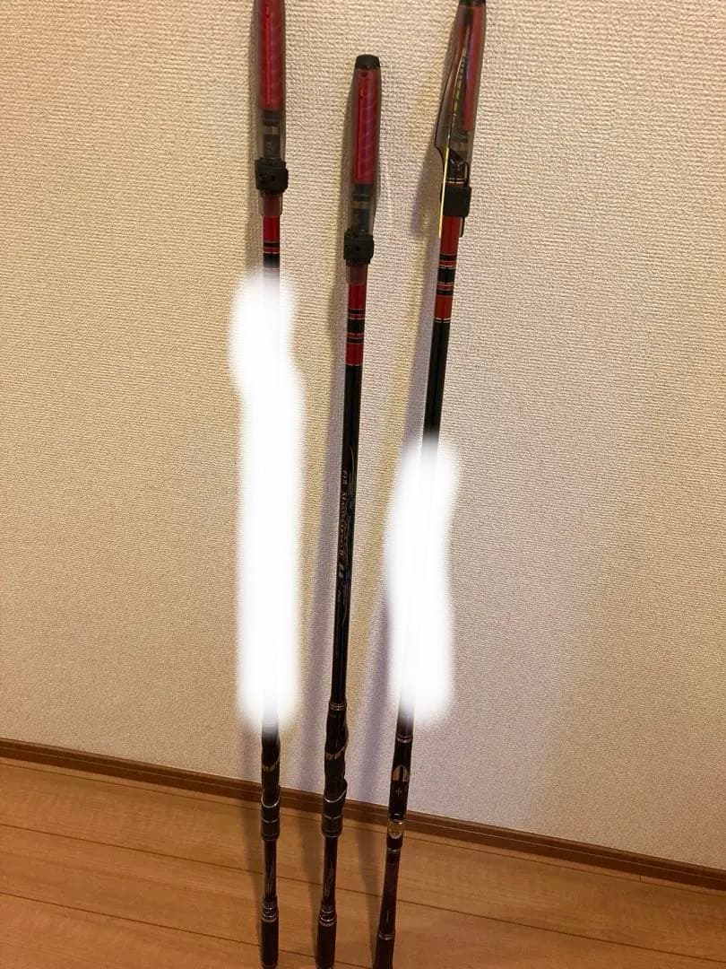 【送料込み】がまかつ　がま磯　磯竿2本　マスターモデル尾長　アテンダー2