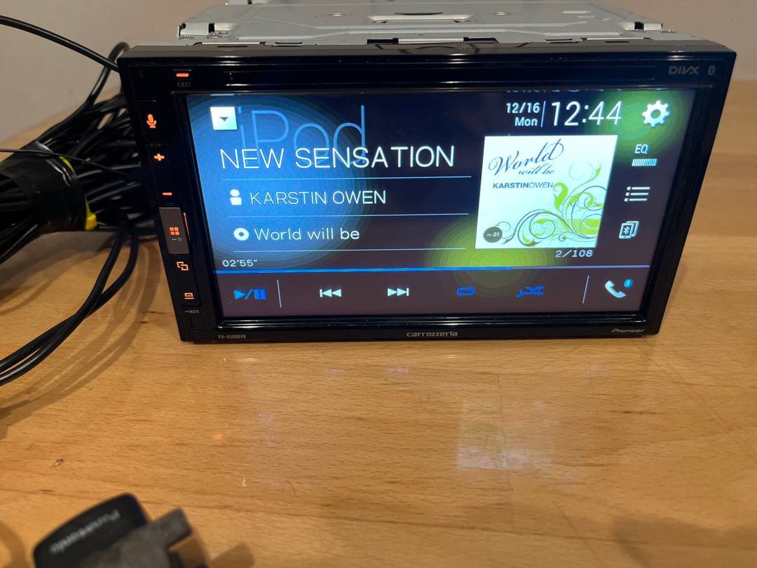 carrozzeria FH-6500DVD-CY-RC90KDバックカメラ-1