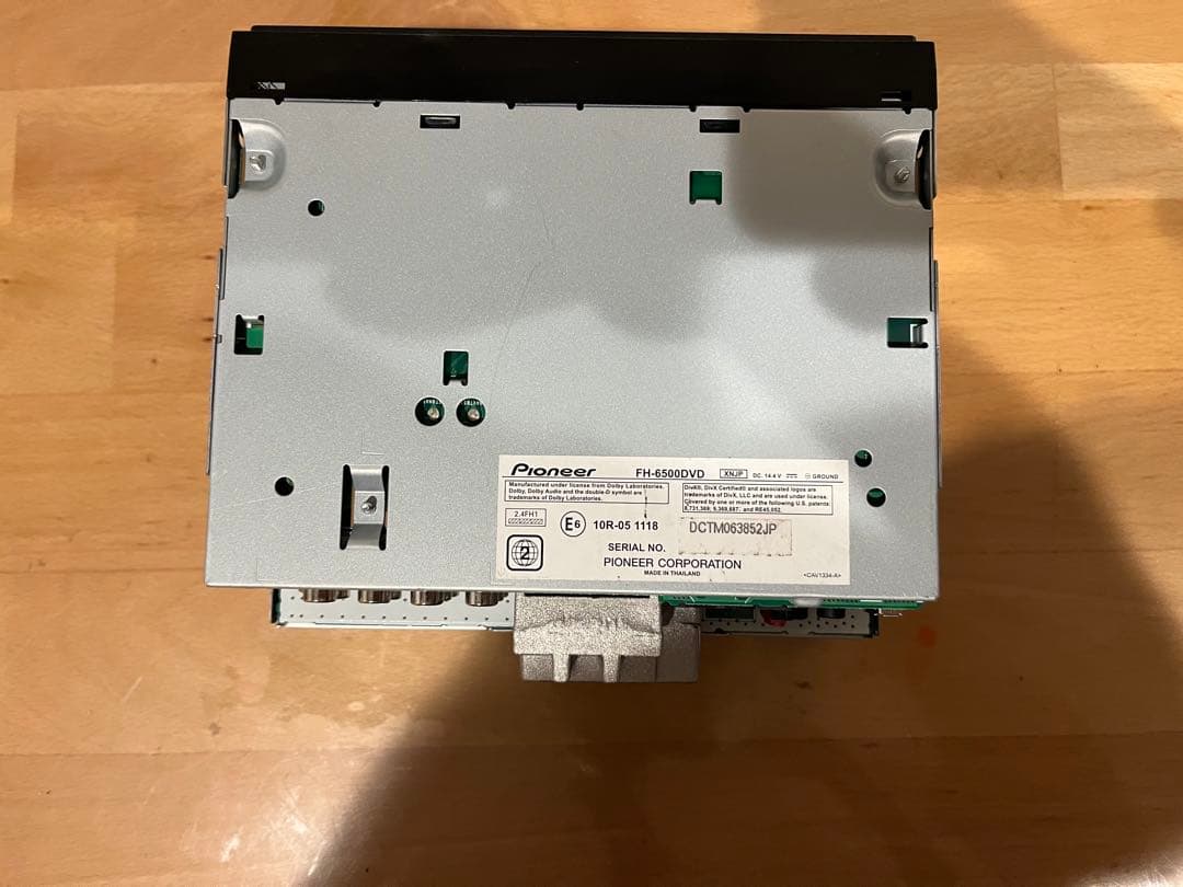 carrozzeria FH-6500DVD-CY-RC90KDバックカメラ-1